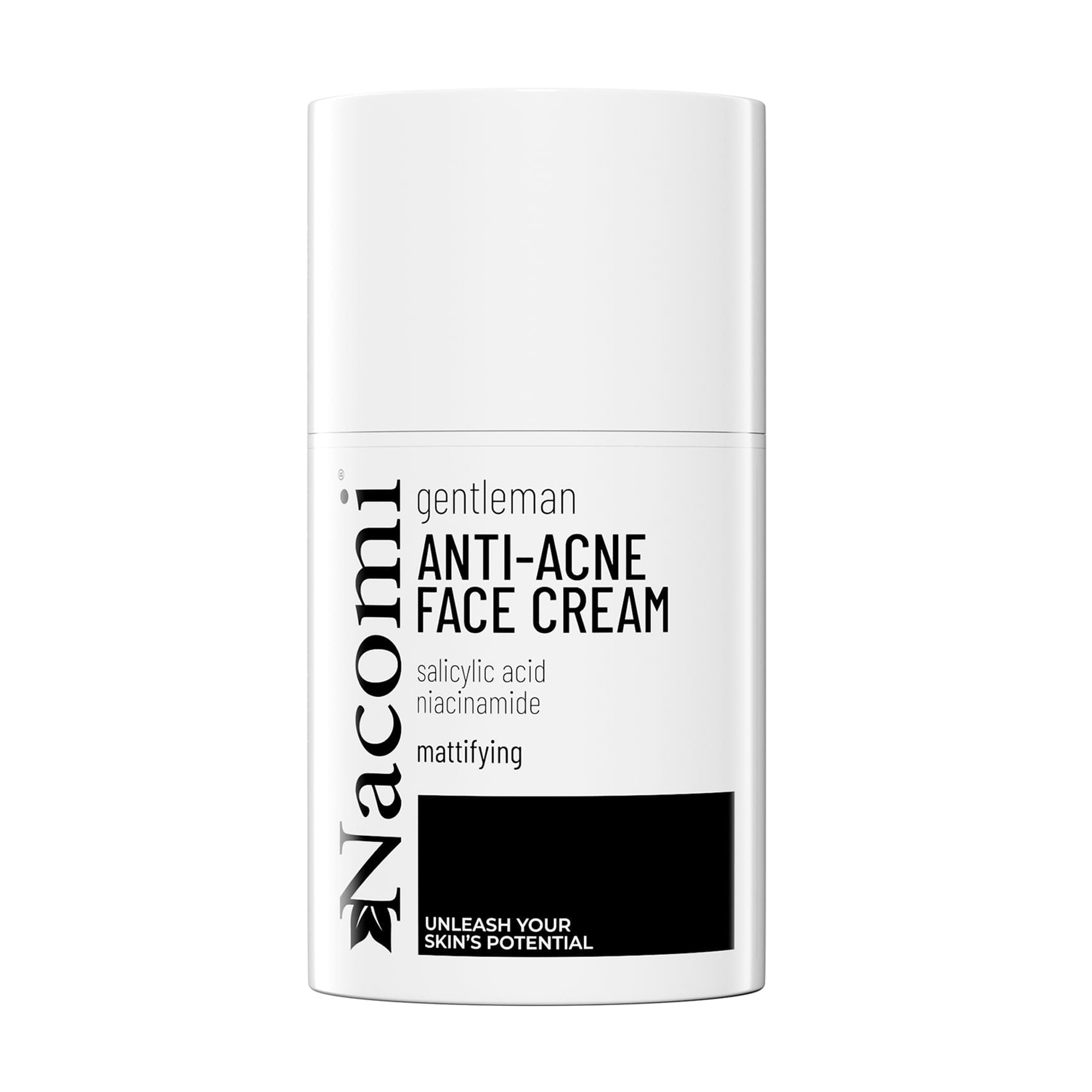 Чоловічий матувальний крем для обличчя Nacomi Gentelman Anti-Acne Mattifying Face Cream проти прищів, 50 мл